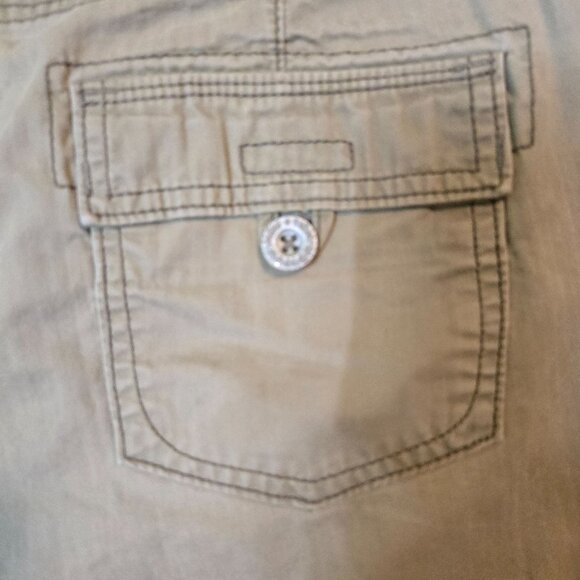 Levis shorts women size 10 tan chino 100% Cotton - Picture 4 of 7